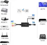 RCA към HDMI конвертор с HDMI кабел, за гледане на Sky/DVD/STB на HD телевизори, снимка 3