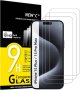 NEW'C 3 броя стъклен протектор за екран за iPhone 15 Pro Max/ 15 Plus (6,7 инча), закалено стъкло