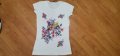Нова блузка с цветя папагали , снимка 1 - Тениски - 33825419