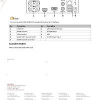 Хибриден Видеорекордер HikVision HWD-5104 4 Канала за HD-CVI HD-AHD HD-TVI CVBS и IP Цифрови Камери, снимка 5 - IP камери - 41504179