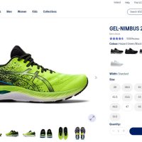 asics gel-nimnus 23, снимка 16 - Маратонки - 41798530