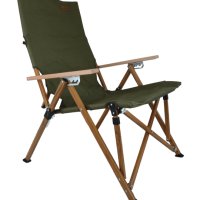 Луксозен къмпинг стол в зелено, снимка 2 - Къмпинг мебели - 42357747