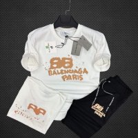 Мъжки летен комплект  Balenciaga кодVL33B, снимка 1 - Спортни дрехи, екипи - 44241641
