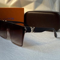 Louis Vuitton мъжки слънчеви очила маска, снимка 8 - Слънчеви и диоптрични очила - 44827429