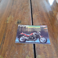 Стара картичка Yamaha FZX 750, снимка 1 - Колекции - 36298479