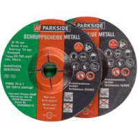 Комплект метални шлифовъчни дискове PARKSIDE® PWSZ 76 A1 / грубо шлифоване - 2 броя , снимка 1 - Други инструменти - 41625235