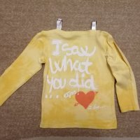 Блуза с 3/4 ръкав, жълта, размер S, 3 лв., снимка 1 - Блузи с дълъг ръкав и пуловери - 40114195
