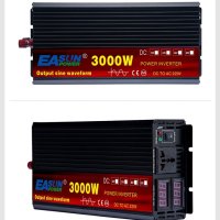 Инвертор с чиста синусуида DC-AC 12/24-230v 3000W, снимка 1 - Хладилни чанти - 41472343