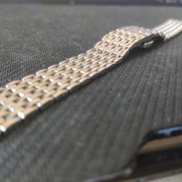 Масивна верижка   за часовник от неръждаема стомана 18мм, снимка 9 - Други - 42675982
