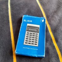 Калкулатор Calcmate EL-838, снимка 1 - Антикварни и старинни предмети - 41228457