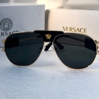 Versace VE2252 мъжки слънчеви очила авиатор унисекс дамски, снимка 6 - Слънчеви и диоптрични очила - 41770534