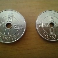 Монети Норвегия, снимка 1 - Нумизматика и бонистика - 41686469
