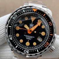 Нов часовник STEELDIVE 75V-05L - хомидж на Seiko TUNA, снимка 1 - Мъжки - 39961739