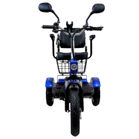 Електрическа триколка A6 LUX+ 1000W BLUE, снимка 8 - Мотоциклети и мототехника - 44751809
