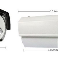 Метална SONY CCD 2x ARRAY H.LED 1200TVL HD Ударо/Водoустойчива Камера 25М Инфрачервено Нощно Виждане, снимка 2 - Аналогови камери - 41501946