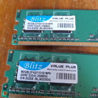 RAM памет Blitz DDR2 256, снимка 2 - RAM памет - 36184398