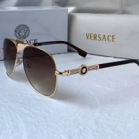 Versace VE2236 мъжки слънчеви очила авиатор унисекс дамски, снимка 10 - Слънчеви и диоптрични очила - 41968539