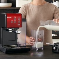 Нова Еспресо машина Breville VCF109X Prima Latte II, 19 bar, 1050 w, Автоматично капучино и лате мак, снимка 11 - Кафемашини - 42421856