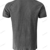 Мъжка модна лятна рипсена тениска Henley, 6цвята - 023, снимка 6 - Тениски - 41566640