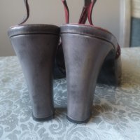 Дамски обувки сиви номер 38, снимка 6 - Дамски обувки на ток - 41058053