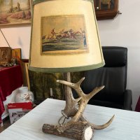 Ръчно изработена нощна лампа. №4366, снимка 1 - Антикварни и старинни предмети - 41801032