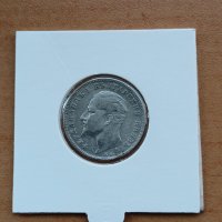1 лев 1894 г.сребро, снимка 2 - Нумизматика и бонистика - 42211477