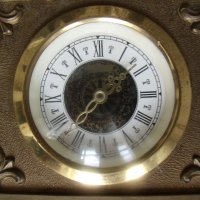 № 7143 стар настолен германски часовник  , снимка 4 - Други ценни предмети - 42218631