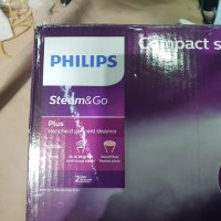 Преносима парна ютия Philips Steam&Go - 1300 W, снимка 3 - Ютии - 42420004