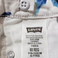 Къси панталони Levi's за момиченце на 6 год., снимка 5 - Детски къси панталони - 41592136