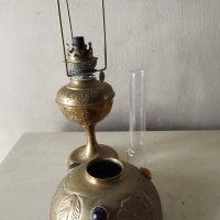 стара френска газова /газена/ лампа, снимка 4 - Други ценни предмети - 41797110