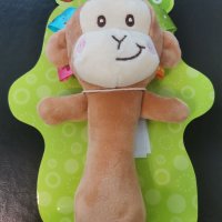 Sozzy плюшена играчка дрънкалка за бебе бебета 0-12м., снимка 3 - Плюшени играчки - 41339483