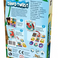 Dino Twist - Семейна настолна игра, снимка 2 - Игри и пъзели - 36136717