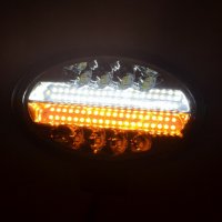 1 бр. ЛЕД бар LED bar халогени дневна светлина DRL + мигач , 10-30V, снимка 4 - Аксесоари и консумативи - 35898690