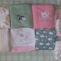 Бебешки пелени / одеяла - памучни / муселинови , снимка 1 - Спално бельо и завивки - 41469548