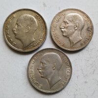 Сребърни монети 100лв - 1930,34,37год, снимка 4 - Нумизматика и бонистика - 41490468