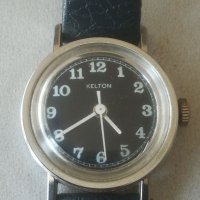 Дамски часовник KELTON. Made in England. Механичен механизъм TIMEX. Vintage watch, снимка 4 - Дамски - 39381819