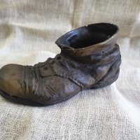 Старинна красива пластика на стара обувка, снимка 5 - Статуетки - 41763644