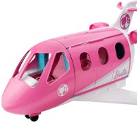 Barbie Барби на път самолет с пилот кукла Barbie и 15 аксесоара, снимка 1 - Кукли - 41506297