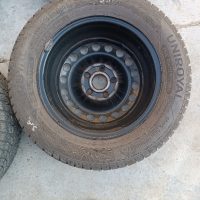 Неразличими от нови зимни гуми Uniroyal с джанти 15, снимка 14 - Гуми и джанти - 44658543