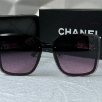 CH 2024 дамски слънчеви очила с лого квадратни , снимка 6 - Слънчеви и диоптрични очила - 44657871