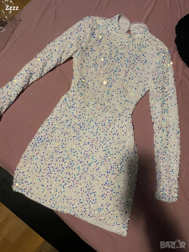 Дамска рокля с пайети, снимка 1