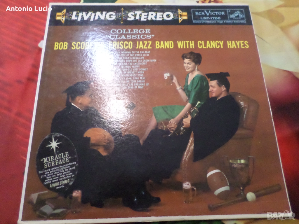 Bob Scobey's Frisco jazz Band with Clancy Hayes  / подарък, снимка 1