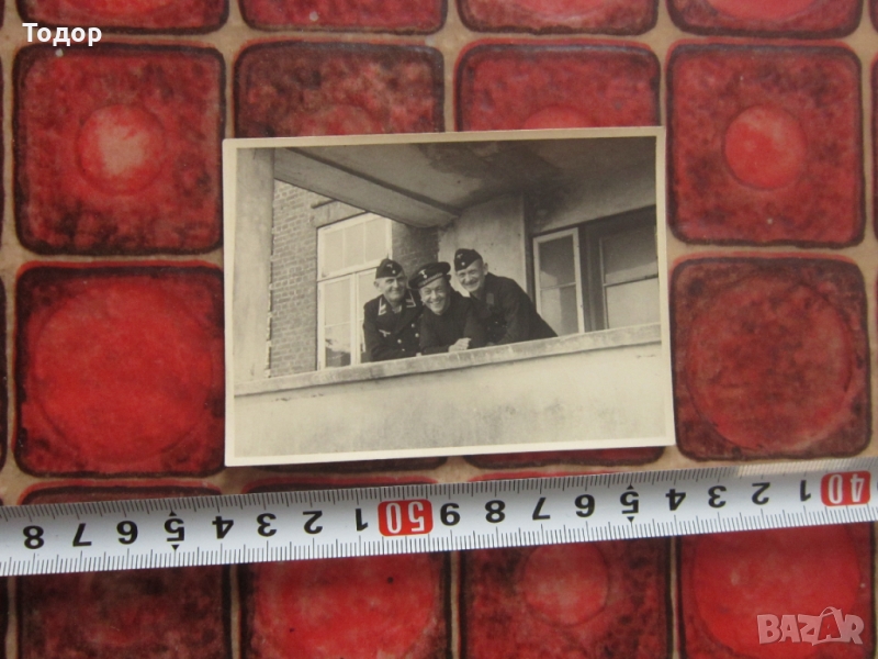 Картичка снимка немски войник 3 райх в20, снимка 1