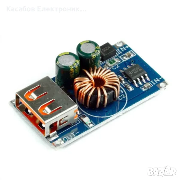 Quick Charge Преобразувател 6-32V USB QC 3.0 QC-MINI, снимка 1