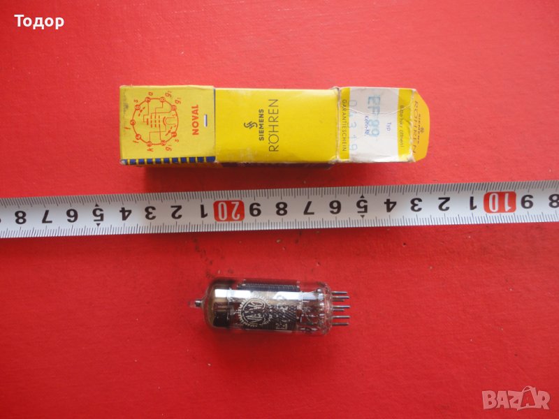 Радиолампа Simens Rohren EF89, снимка 1