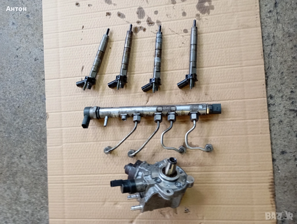 Помпа рейка и дюзи Е60 , 177коня, снимка 1