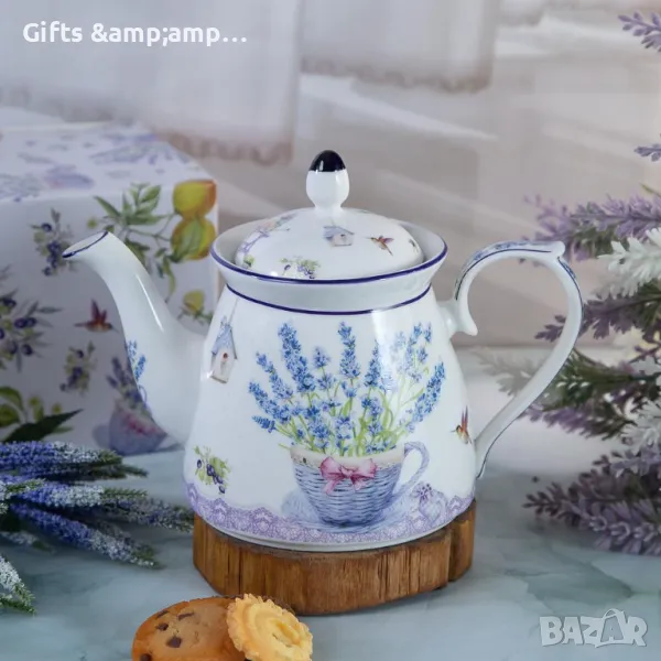 Красива порцеланова серия с Лавандула, снимка 1