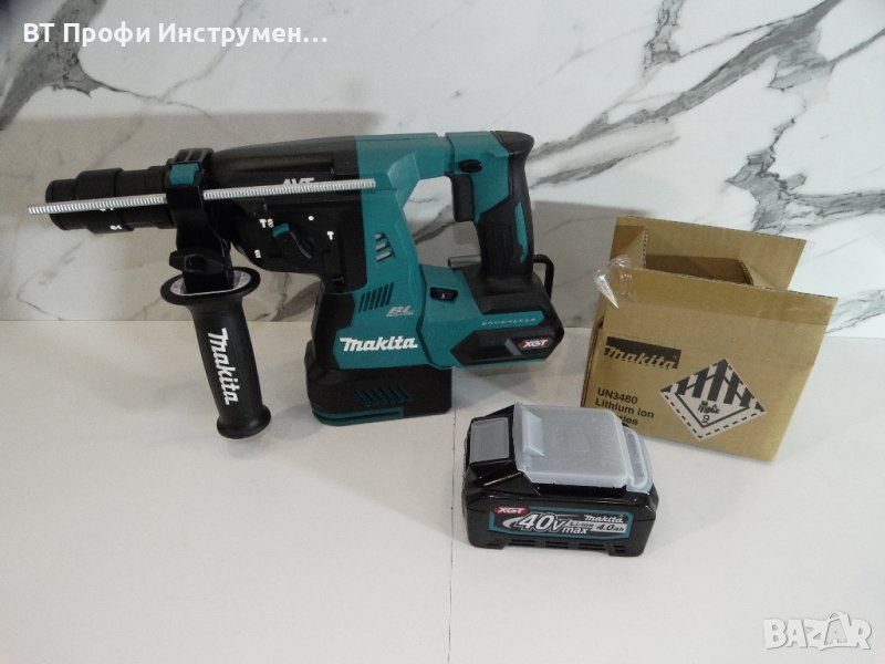 Промо - Makita HR 004G / 40 V / 4.0 Ah - Акумулаторен перфоратор / XGT, снимка 1