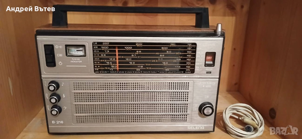 Радиоприемник SELENA B 216, снимка 1