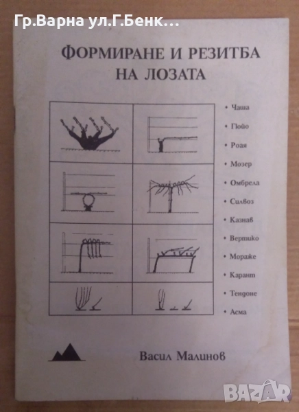 Формиране и резитба на лозата  Васил Малинов 7лв, снимка 1